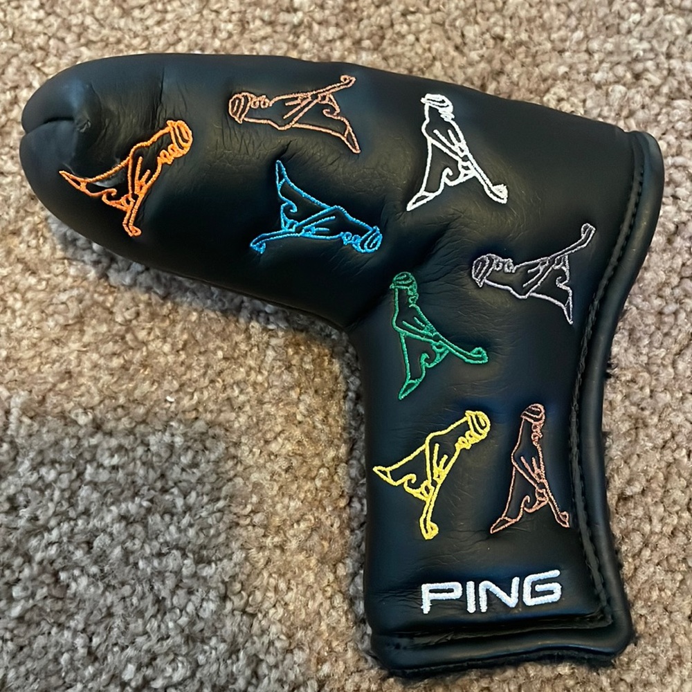 Dancing Mr. PING Blade Putter Cover (Mint)